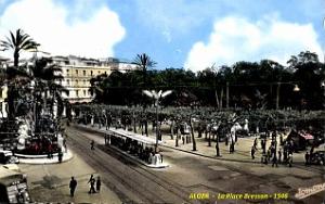 Alger - Place Bresson - 1945